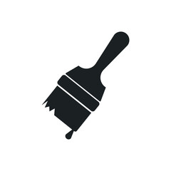 Paint brush icon . Working tools, Construction and Manufacturing icons, equipment icons