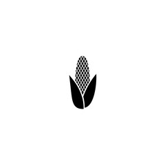  Corn icon  isolated on white background 