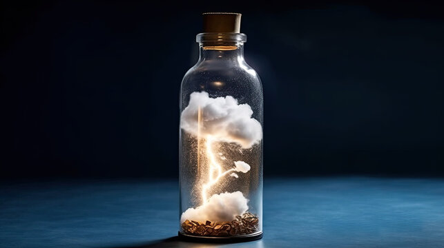 Lightning in a Bottle Photo