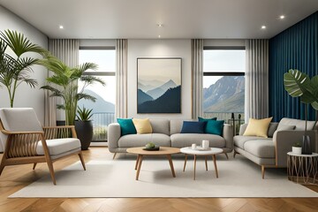 Fototapeta premium modern living room