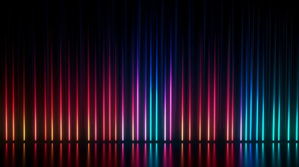 Abstract neon/ glowing light background/ wallpaper 