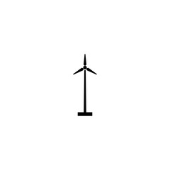 Windmill icon  isolated on White background.
