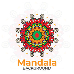 Luxury mandala design which is fully editable