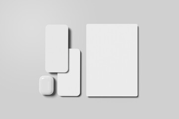 Pop Style UI & UX Screen App Mockup