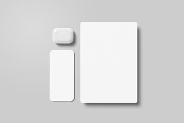 Pop Style UI & UX Screen App Mockup