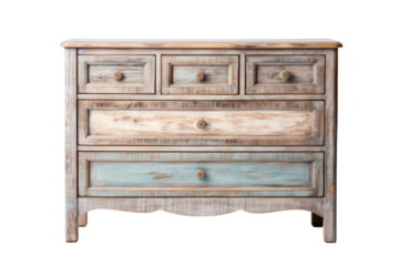 accent chest isolated on a transparent background, generative ai