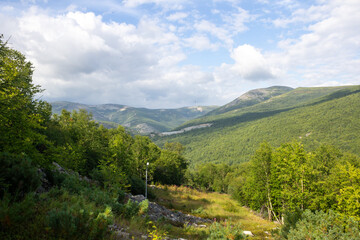 Fototapeta na wymiar landscape in summer, magadan region