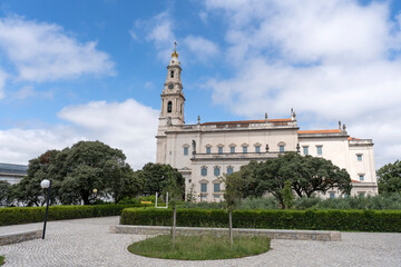 Fototapeta na wymiar Chiesa del Santuario della Madonna di Fatima, Portogallo