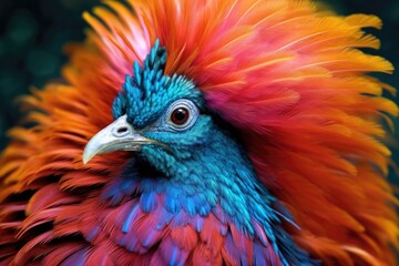 Obraz premium Dazzling Bird Plumage