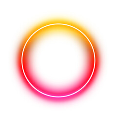Neon Circle Light Effect