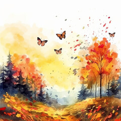 Obraz na płótnie Canvas Autumn Path