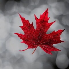 Naklejka premium autumn maple leaf , generative ai