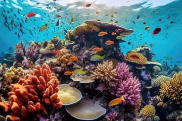Fototapeta na wymiar Vibrant Coral Reefs