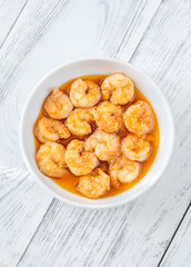 Gambas al ajillo