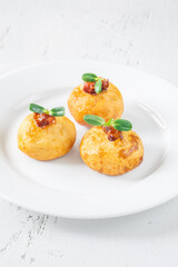Potato parmesan balls