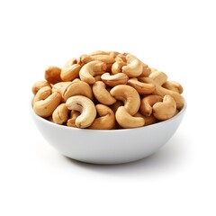 Fototapeta premium Cashew photo on a white background