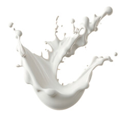 Milk splash png A.i geneative