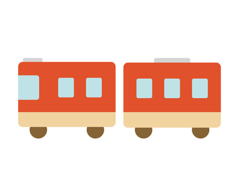 汽車や電車をイメージしたイラスト
