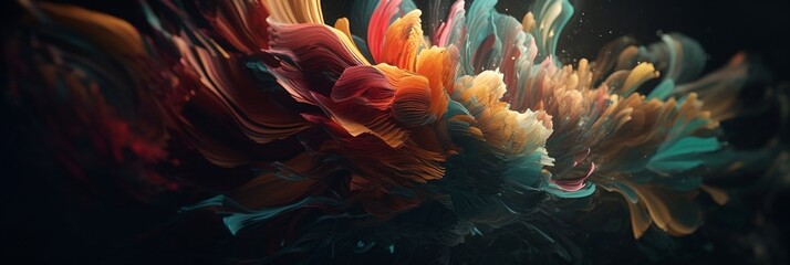 Obraz premium Abstract background, generative AI