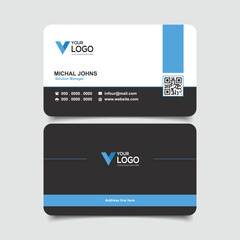 Modern business card design template