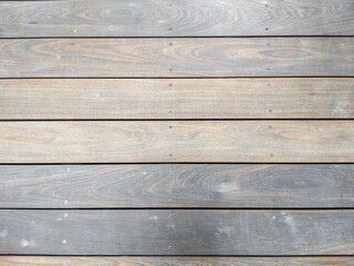horizontal wooden wall
