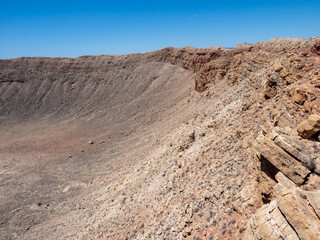 Meteor Crater - meteorite impact crater in Winslow, Arizona