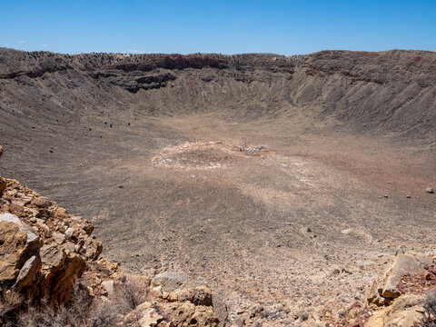 Meteor Crater - meteorite impact crater in Winslow, Arizona