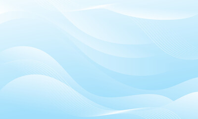 Abstract Blue waves geometric background. Modern background design. gradient color. Fluid shapes composition. Fit for presentation design. website, banners, wallpapers, brochure, posters