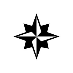 compass icon vector symbol template vector illustration on white background..eps