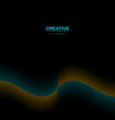 Abstract wave line Background. Colorful Striped. Wavy line texture. Brand new style for your business design.