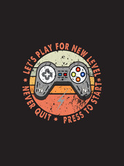 Fototapeta premium video game tshirt