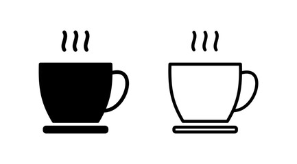 Cup coffee icon vector. coffee cup icon. mug