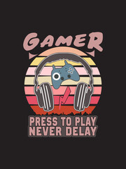 gamer press to play never delay