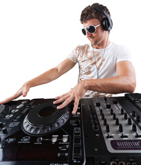 male electronic music dj