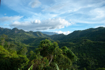 La Vega landscape in Colombia