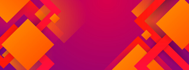 Abstract colorful background banner