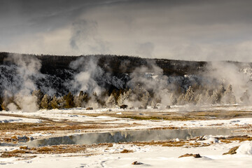 Obraz na płótnie Canvas Yellowstone (3)