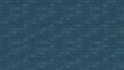 brick random pattern blue background