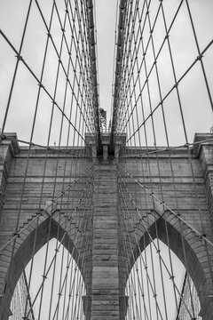 The Brooklyn Bridge in Black and White