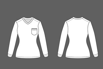 T-shirts Outline to Detailed Vector