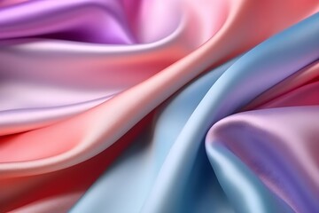 Obraz premium パステルカラーのおしゃれな背景 with generative ai