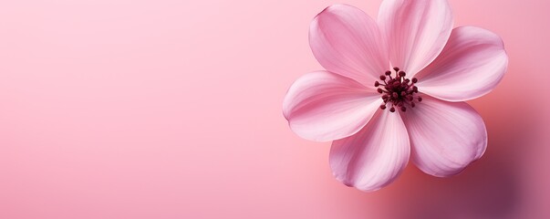 Fototapeta na wymiar Soft pink roses on a pink background