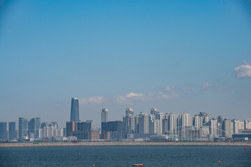 coastal city landscape