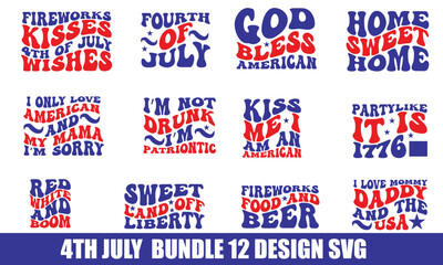 happy 4th july svg bundle