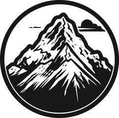 Obraz premium isolated mountain vector