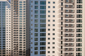 Fototapeta premium newly built buildings 