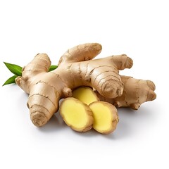 Fototapeta premium Ginger root isolated