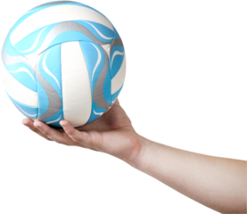 hand holding a ball