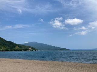 Fototapeta premium ビーチ 海 気比の松原