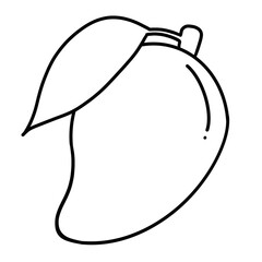Mango outline